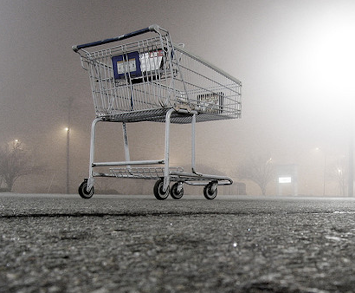 Shopping cart valet
